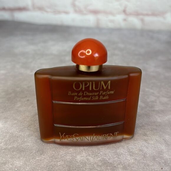 RARE YSL Yves Saint Laurent Vintage Bain de Douceur Parfume Silk Bath Perfume - Picture 3 of 5